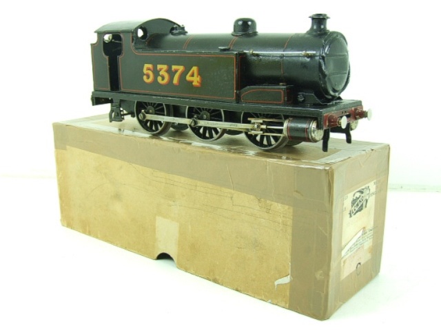 Bassett-Lowke 3305/0 clockwork 0-6-0 tank locomotive, LMS livery, number 5374