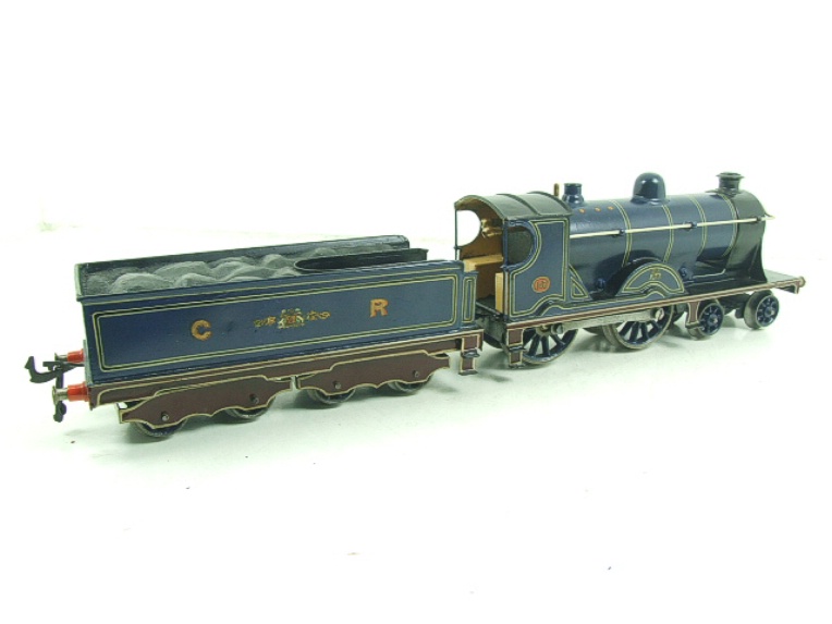 Bing for Bassett-Lowke clockwork CR 4-4-0 tender locomotive Dunalastair IV, number 142, circa 1911