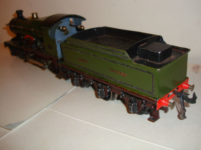 Bing for Bassett-Lowke clockwork GWR 4-4-0 tender locomotive, City of Bath, number 3433, circa 1913