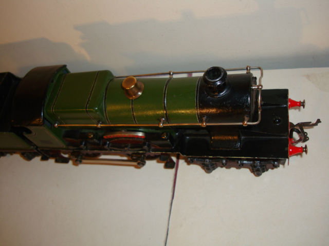 Bing for Bassett-Lowke clockwork GWR 4-4-0 tender locomotive, City of Bath, number 3433, circa 1913
