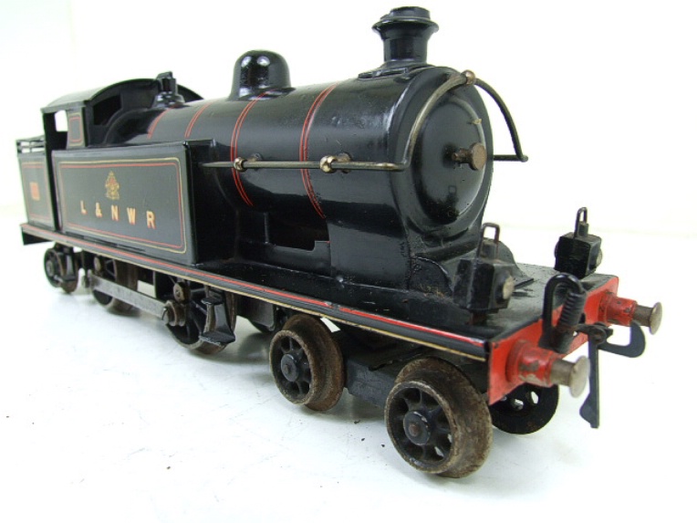 Bing for Bassett-Lowke clockwork 4-4-2 Precursor tank locomotive, LNWR livery, number 44