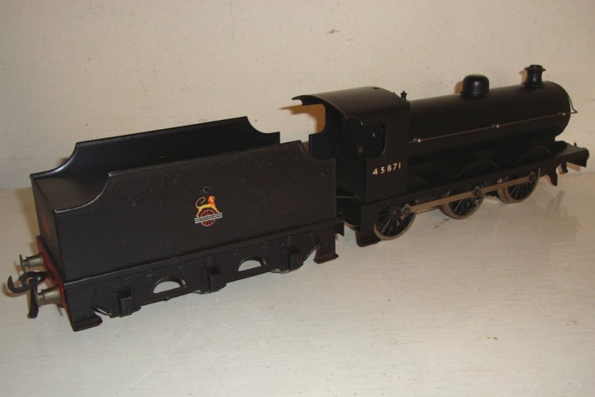 Bassett-Lowke 5308/0 electric Gresley J39 0-6-0 tender locomotive, BR livery, number 43871