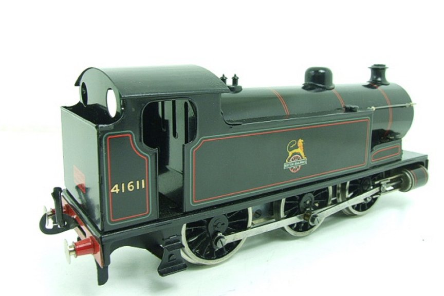 Bassett-Lowke electric 0-6-0 tank locomotive, BR livery, number 41611