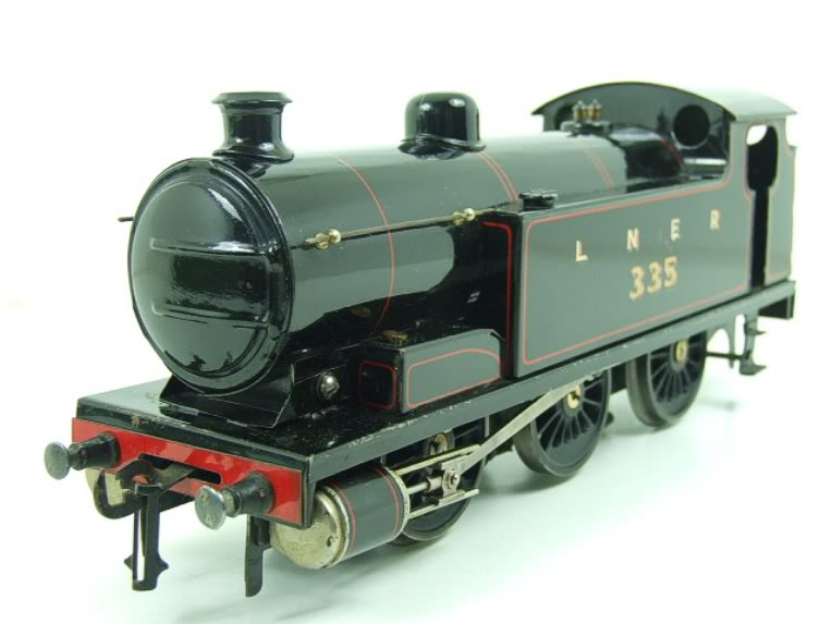 Bassett-Lowke electric 0-6-0 tank locomotive, LNER livery, number 335