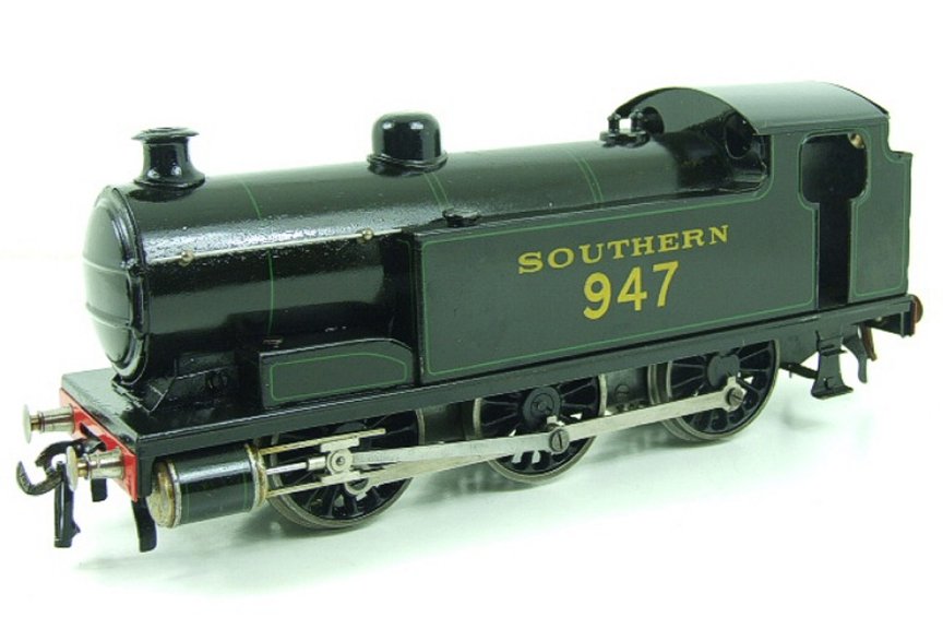 Bassett-Lowke electric 0-6-0 tank locomotive, SR livery, number 947