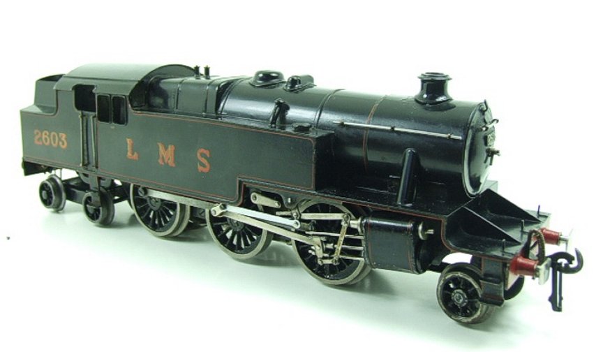 Bassett-Lowke electric LMS 2-6-4 Stanier tank locomotive, black, number 2603