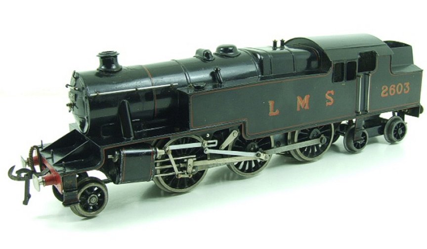Bassett-Lowke electric LMS 2-6-4 Stanier tank locomotive, black, number 2603