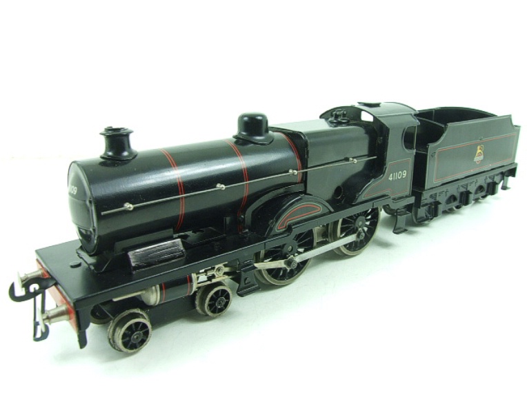 Bassett-Lowke electric BR 4-4-0 tender locomotive Compound, black, number 41109, circa 1951-65