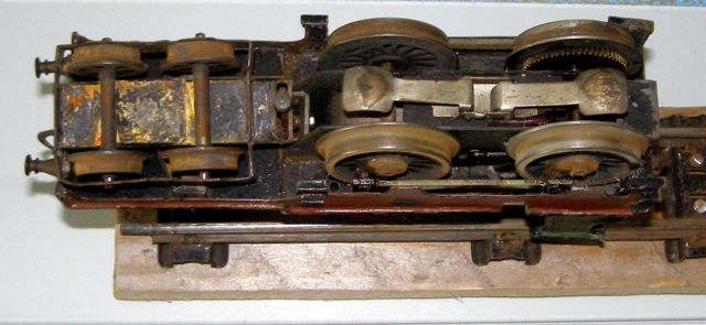 Bing for Bassett-Lowke electric GWR 4-4-0 tender locomotive, Sydney, number 3410, circa 1905