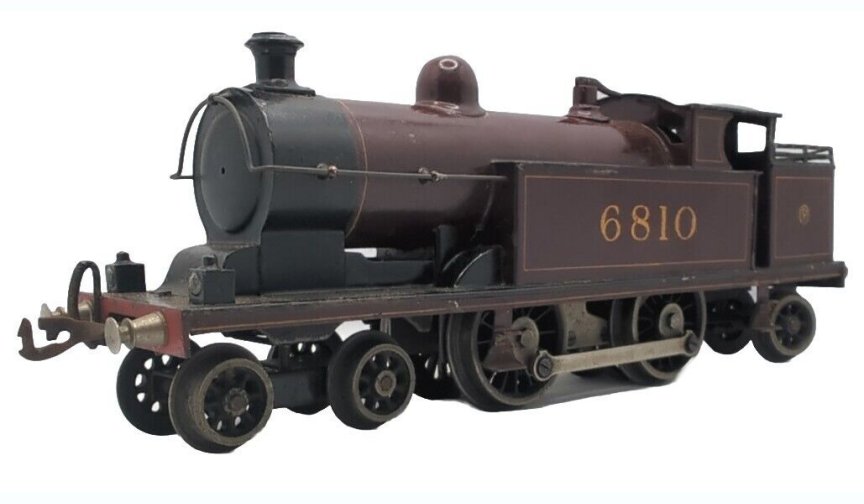 Bing for Bassett-Lowke electric 4-4-2 Precursor tank locomotive, LMS livery, number 6810