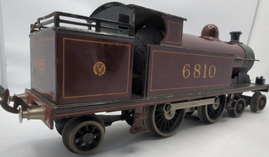Bing for Bassett-Lowke electric 4-4-2 Precursor tank locomotive, LMS livery, number 6810
