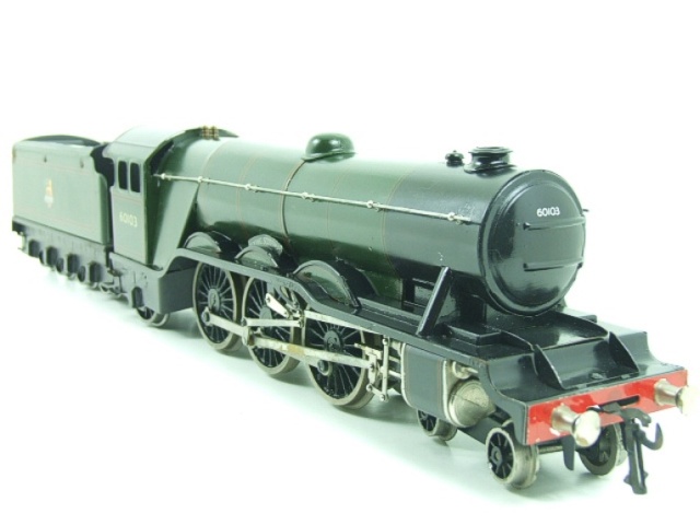 Bassett-Lowke 5310/0 electric BR A3 Class 4-6-2 tender locomotive Flying Scotsman, green, number 60103